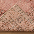 Vintage Manisa Turkish Area Rug 5x8 ft — Pink Floral