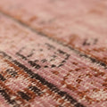 Vintage Manisa Turkish Area Rug 5x8 ft — Pink Floral
