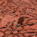 Vintage Isparta Turkish Area Rug 6x9 ft — Pink & Brown Floral