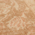 Vintage Isparta Turkish Area Rug 5x9 ft — Brown & Beige Floral (No. 53271)