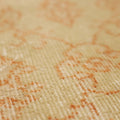 Vintage Isparta Turkish Area Rug 6x10 ft — Beige & Orange Floral (No. 53295)