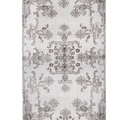 Vintage Isparta Turkish Area Rug 3x6 ft — Gray Overdyed