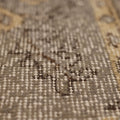 Vintage Isparta Turkish Area Rug 5x10 ft — Gray & Brown Floral