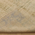Vintage Manisa Turkish Area Rug 4x8 ft — Beige & Gray Distressed