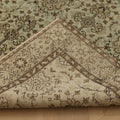 Vintage Isparta Turkish Area Rug 6x9 ft — Gray & Brown maximalist