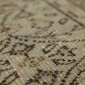 Vintage Manisa Turkish Area Rug 6x9 ft — Gray & Beige Floral