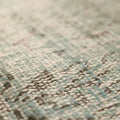 Vintage Manisa Turkish Area Rug 4x8 ft — Gray Distressed