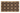 Vintage Isparta Turkish Runner Rug 3x4 ft — Beige & Brown Geometric