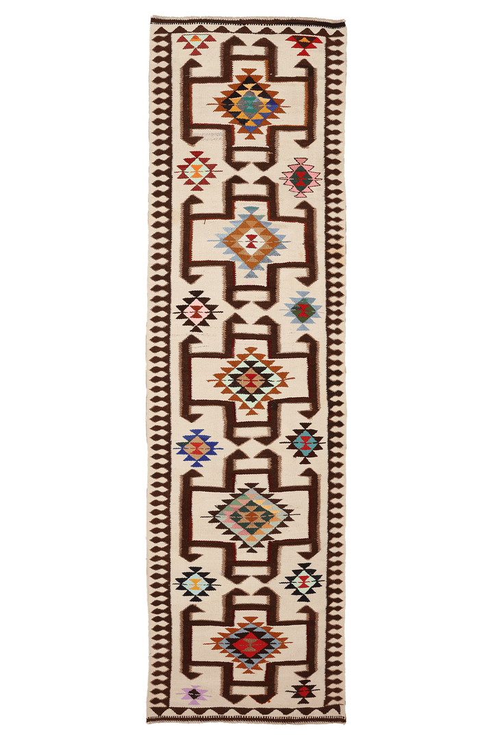 Qseniel Persian Style Kilim Runner Rug