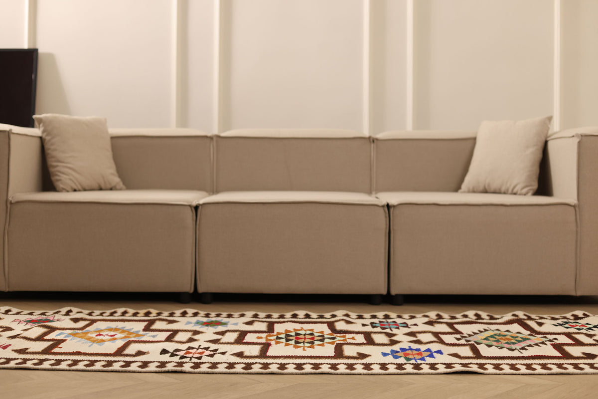 Qseniel Persian Style Kilim Runner Rug
