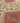 Vintage Kayseri Turkish Area Rug 6x9 ft — Beige & Red Geometric