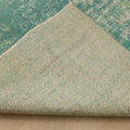 Vintage Isparta Turkish Area Rug 6x10 ft — Blue Overdyed (No. 55212)