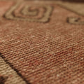 Vintage Malatya Turkish Runner Rug 3x11 ft — Brown & Beige Geometric
