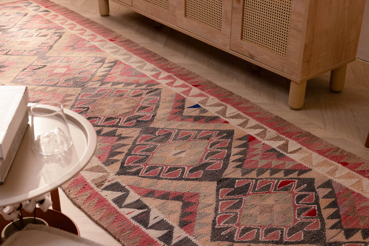 Pheru Persian-Style Kilim Runner Rug