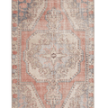 Vintage Nevşehir Turkish Area Rug 4x6 ft — Orange Floral