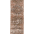 Vintage Malatya Turkish Runner Rug 2x9 ft — Brown & Beige Distressed (No. 55651)