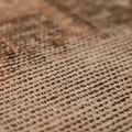 Vintage Malatya Turkish Runner Rug 2x9 ft — Brown & Beige Distressed (No. 55651)