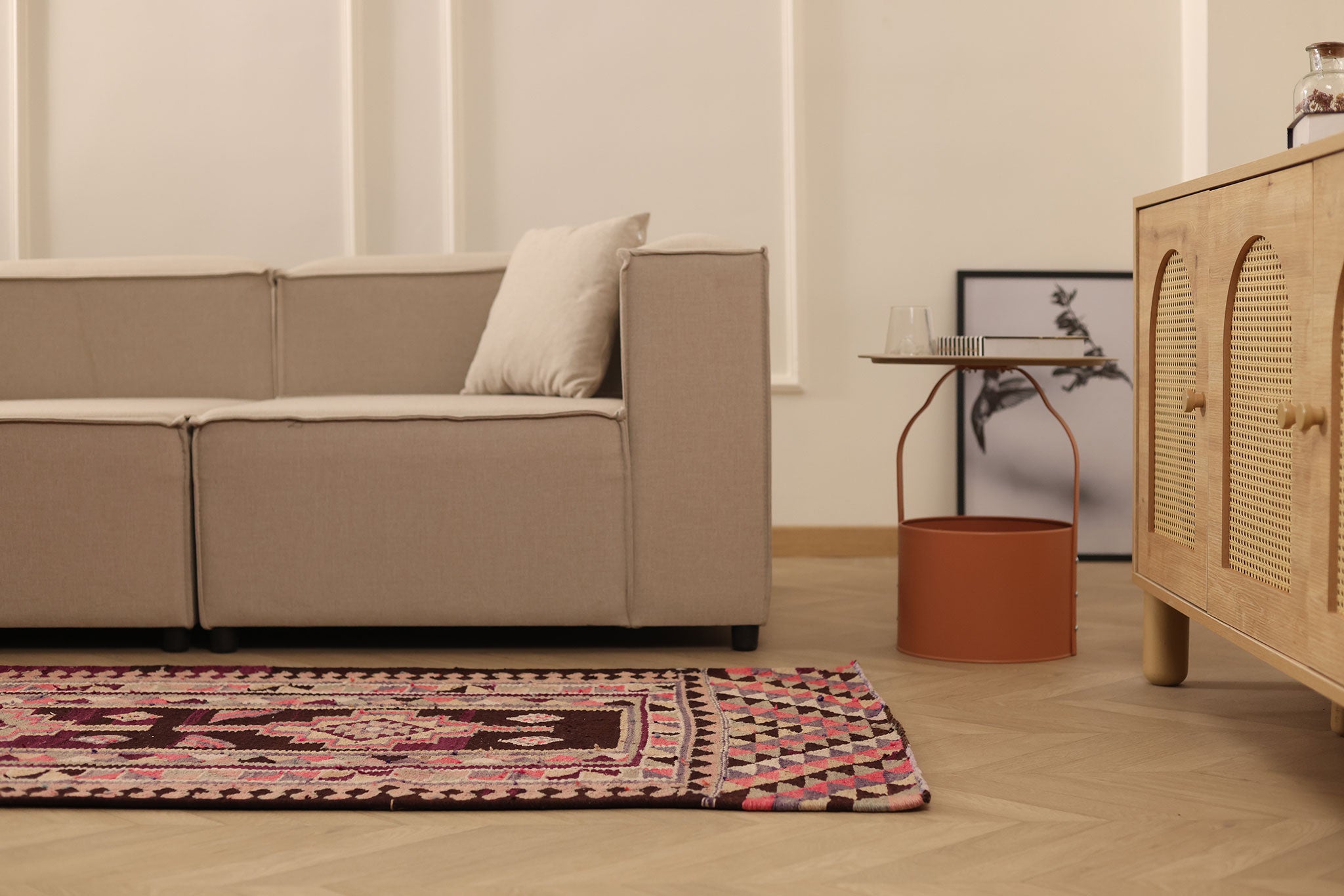 Namerethix Persian Style Kilim Runner Rug