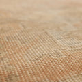 Vintage Nevşehir Turkish Runner Rug 3x7 ft — Beige & Brown Geometric