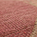 Vintage Southeastern Persian Style Runner Rug 3x10 ft — Red & Brown Geometric