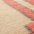 Vintage Southeastern Persian Style Kilim Runner Rug 4x11 ft — Beige & Orange Geometric