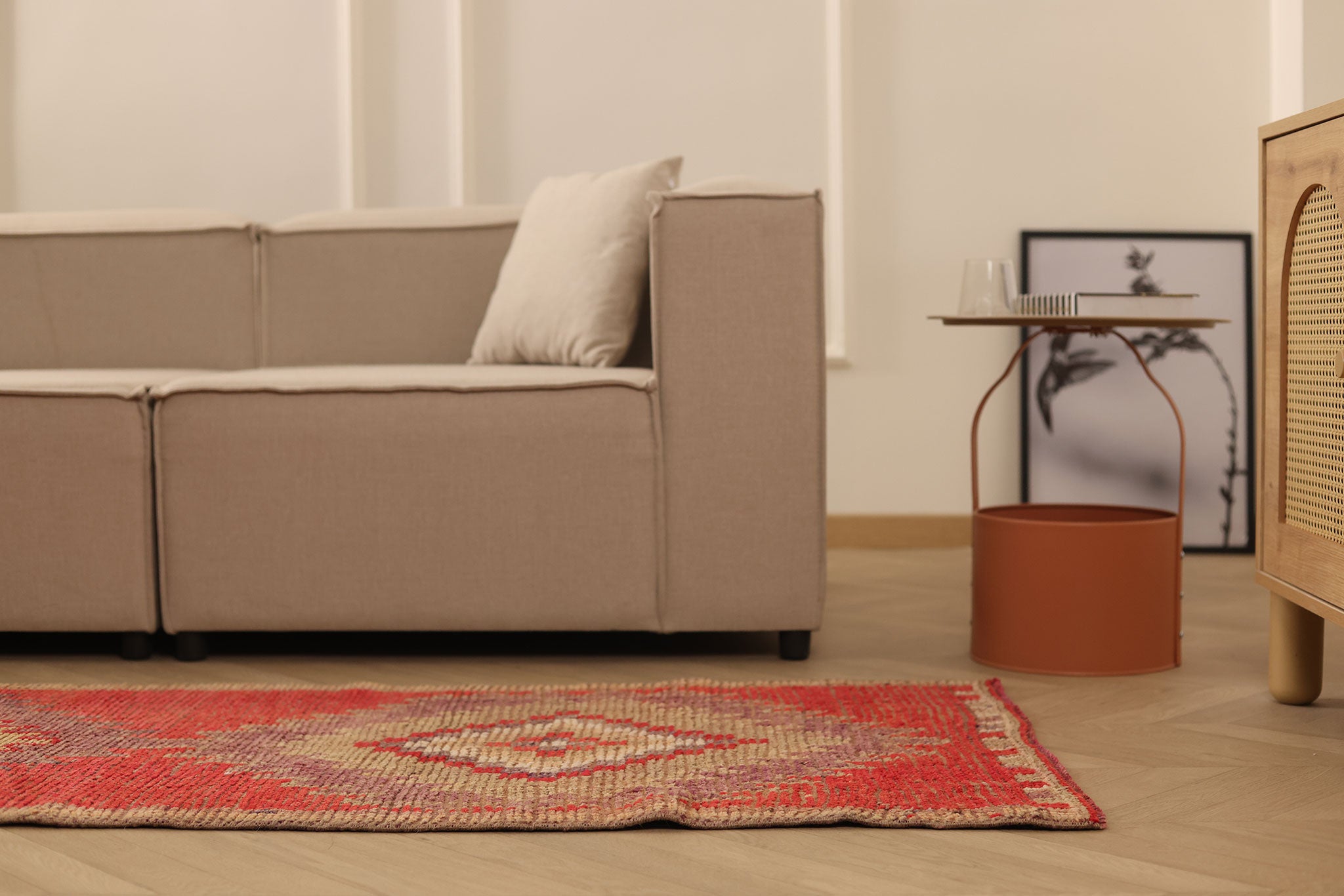 Ithurax Persian Style Runner Rug
