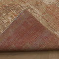 Vintage Malatya Turkish Runner Rug 3x11 ft — Orange & Beige Distressed