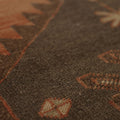 Vintage Malatya Turkish Runner Rug 3x11 ft — Red & Brown Geometric (No. 55992)
