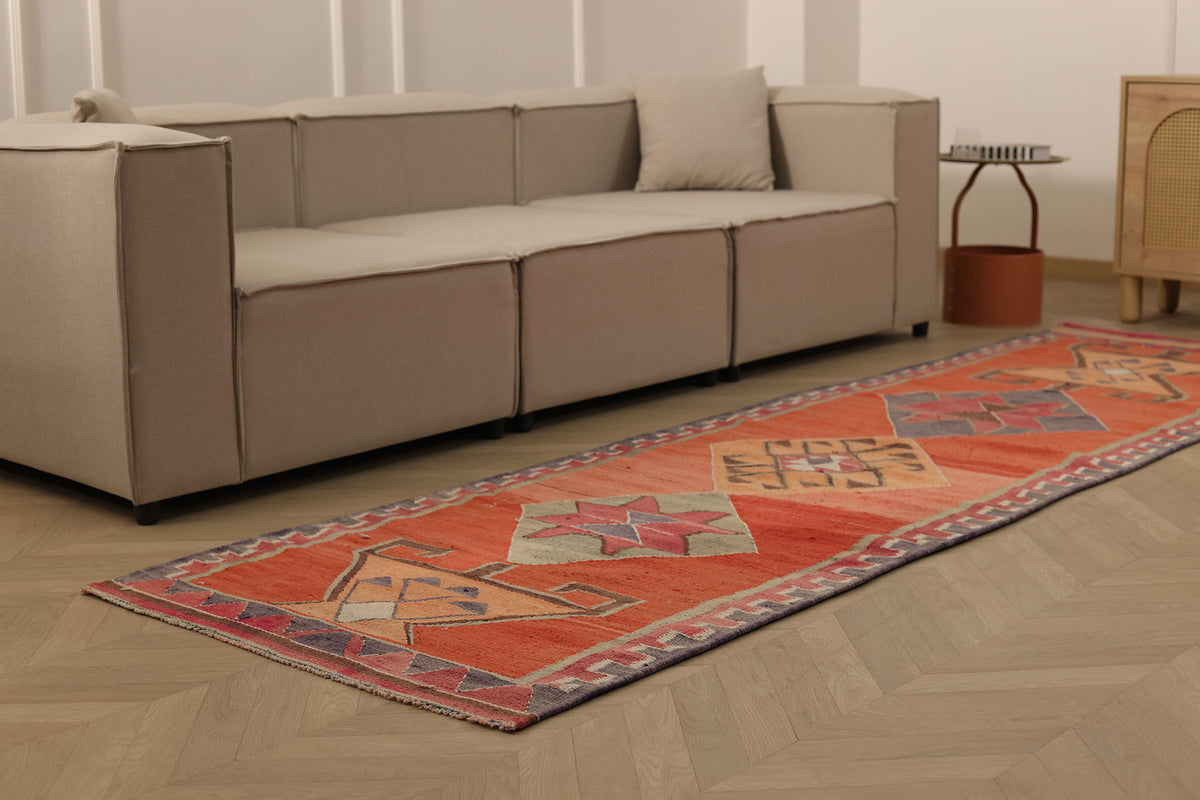 Naseneth Persian Style Kilim Runner Rug