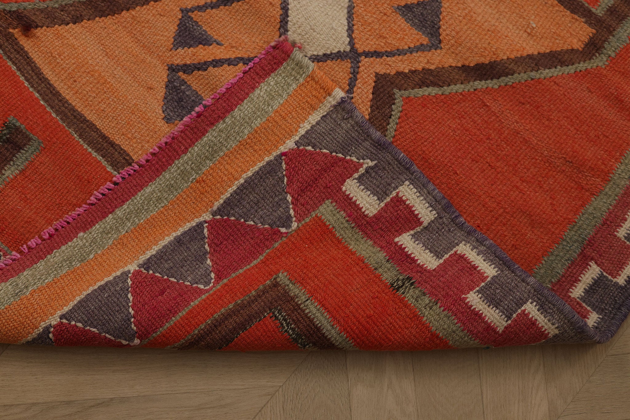 Naseneth Persian Style Kilim Runner Rug