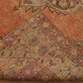 Vintage Konya Turkish Runner Rug 5x11 ft — Red & Beige Floral