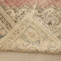 Vintage Isparta Turkish Area Rug 6x9 ft — Red & Beige Floral (No. 56117)