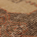 Vintage Malatya Turkish Runner Rug 3x14 ft — Red & Brown Distressed
