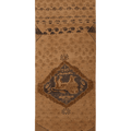 Vintage Sivas Turkish Runner Rug 3x10 ft — Brown & Beige Distressed