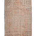 Vintage Manisa Turkish Area Rug 5x9 ft — Orange Floral (No. 57787)