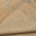Vintage Manisa Turkish Area Rug 5x8 ft — Orange & Beige Floral