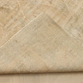 Vintage Manisa Turkish Area Rug 6x9 ft — Beige Floral (No. 57789)