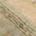 Vintage Manisa Turkish Area Rug 7x9 ft — Beige Floral