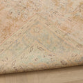 Vintage Manisa Turkish Area Rug 5x9 ft — Beige Distressed (No. 57802)