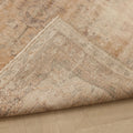 Vintage Manisa Turkish Area Rug 5x7 ft — Beige Distressed