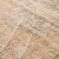 Vintage Manisa Turkish Area Rug 5x7 ft — Beige Distressed