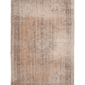 Vintage Manisa Turkish Area Rug 5x7 ft — Beige Distressed