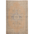 Vintage Manisa Turkish Area Rug 5x8 ft — Beige Distressed (No. 57815)