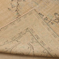 Vintage Manisa Turkish Area Rug 5x9 ft — Beige Distressed (No. 57818)