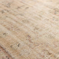 Vintage Manisa Turkish Area Rug 5x8 ft — Beige Distressed