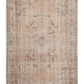 Vintage Manisa Turkish Area Rug 5x8 ft — Beige Distressed