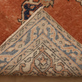 Vintage Isparta Turkish Runner Rug 3x11 ft — Red & Blue Distressed