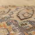 Vintage Manisa Turkish Area Rug 6x10 ft — Beige & Blue Floral (No. 58751)