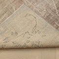 Vintage Manisa Turkish Area Rug 6x9 ft — Brown & Gray Distressed