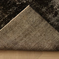 Vintage Isparta Turkish Area Rug 6x9 ft — Gray Overdyed (No. 58803)